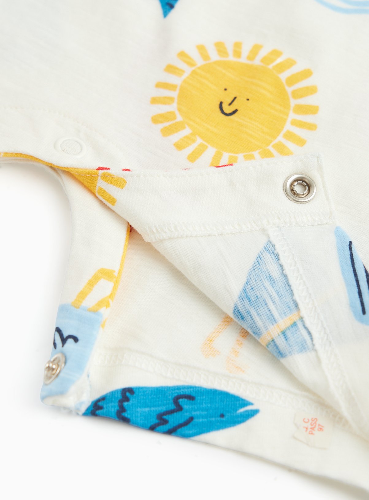 Lobster & Boat Print Romper 12-18 months - Image 2 thumbnail